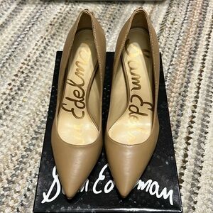 Gently used, Sam Edelman, Hazel, camel leather pumps